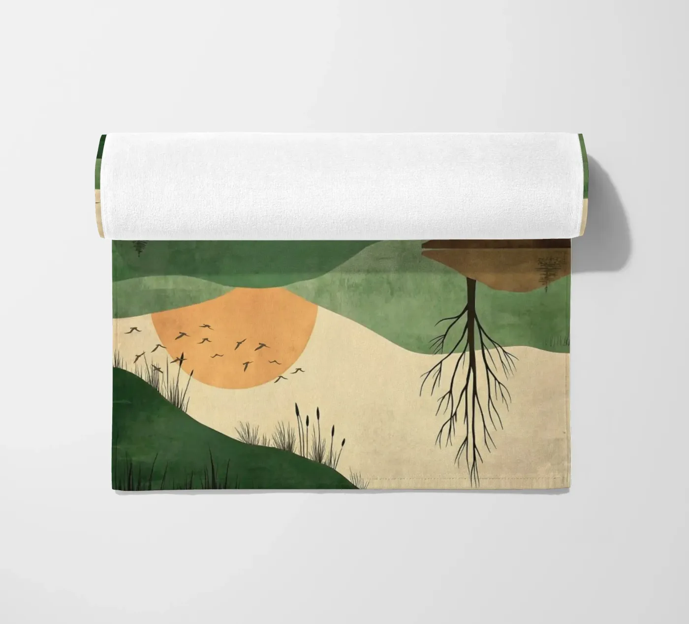 sunset reflect telo mare da twillight