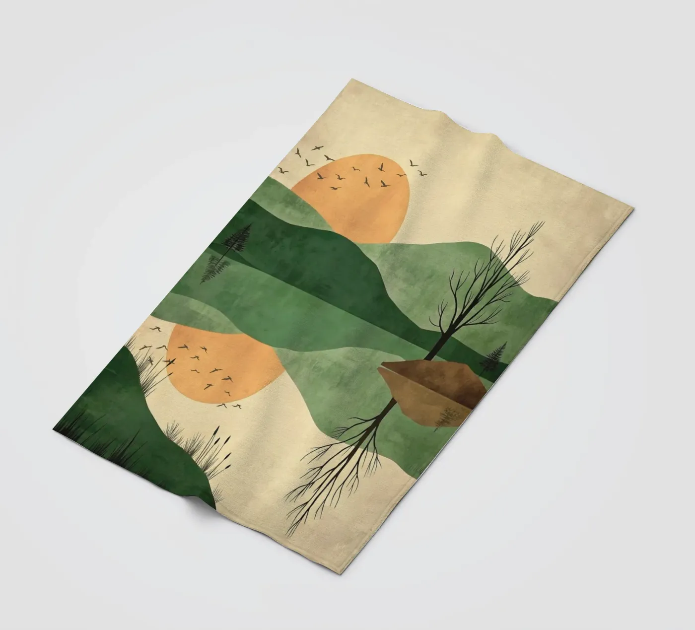 sunset reflect Fleecedecke von twillight