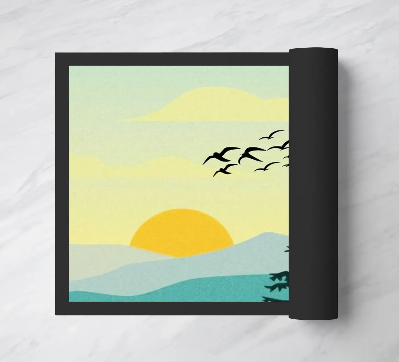 sunrise landscape zerbino da twillight