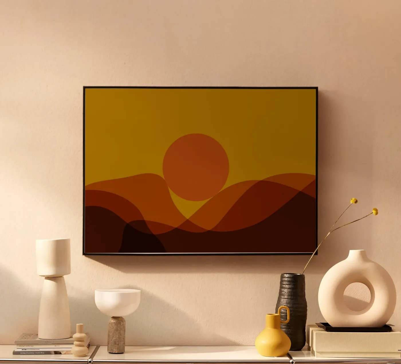 warm horizon layers plexiglass da twillight