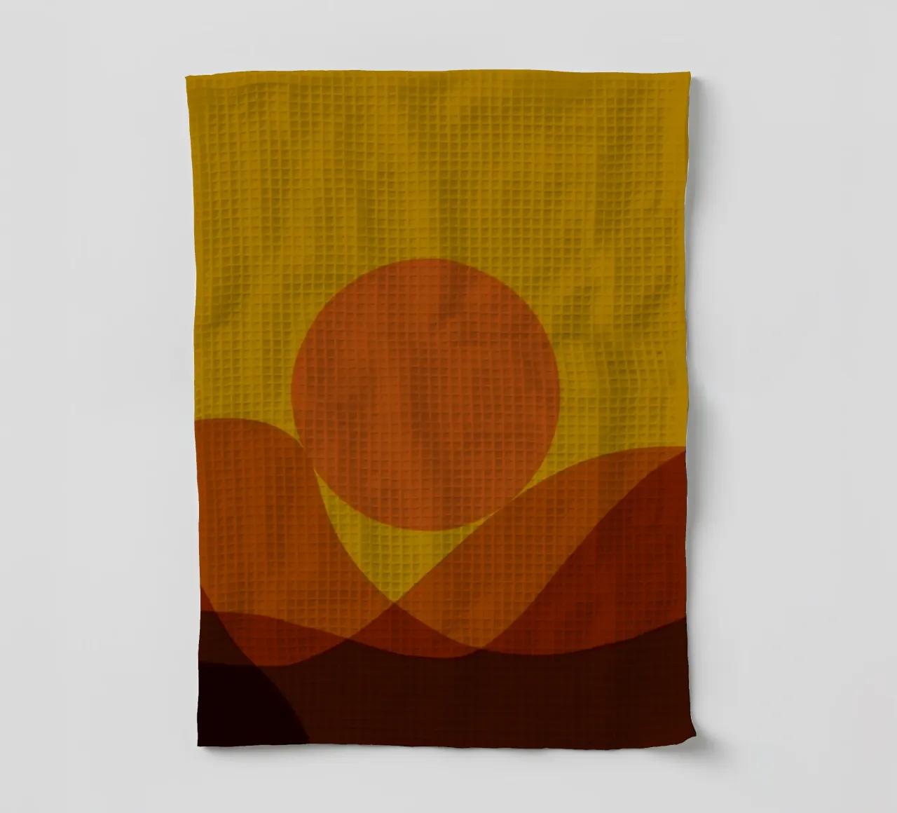 warm horizon layers canovaccio da cucina da twillight