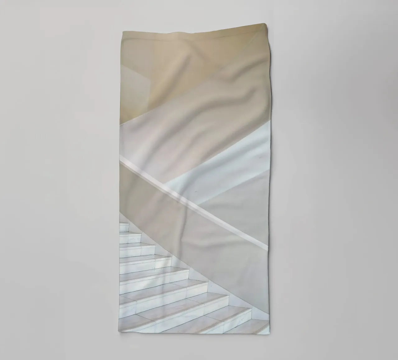 staircase curved asciugamano da bagno da prindy