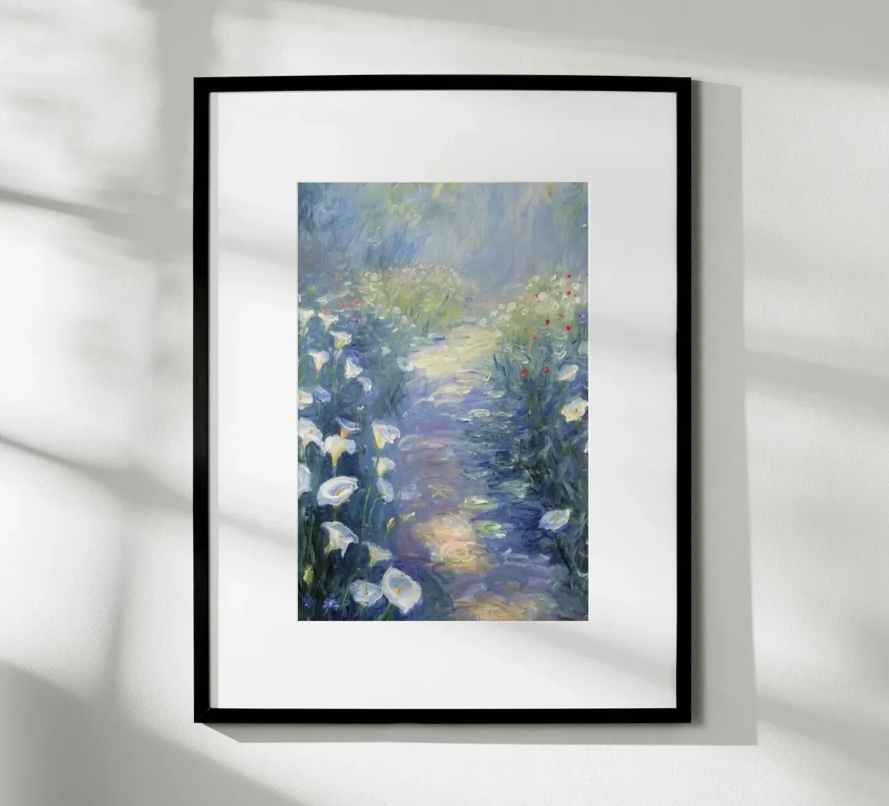 garden pathway poster con telaio in legno da twillight