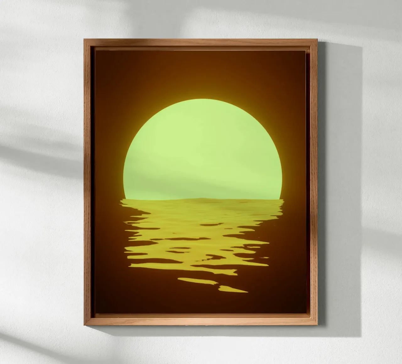 sunset rippling alluminio dibond da twillight
