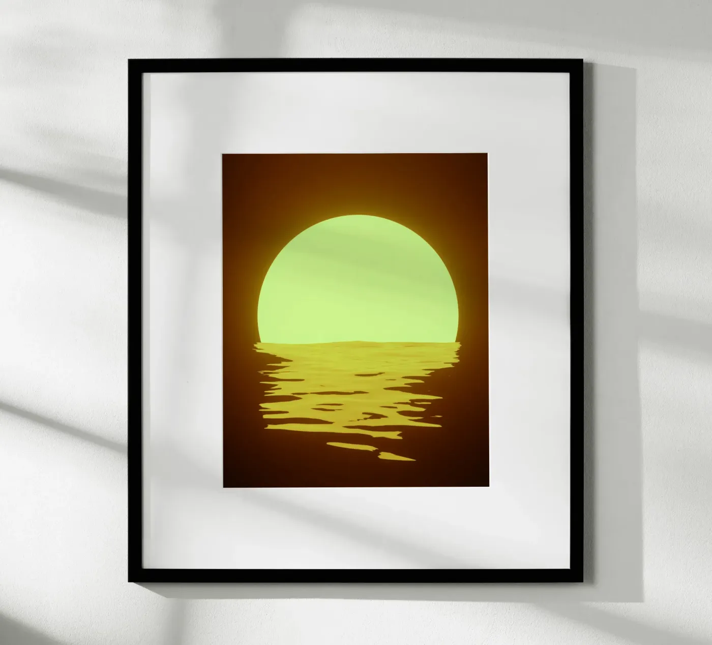 sunset rippling poster by twillight