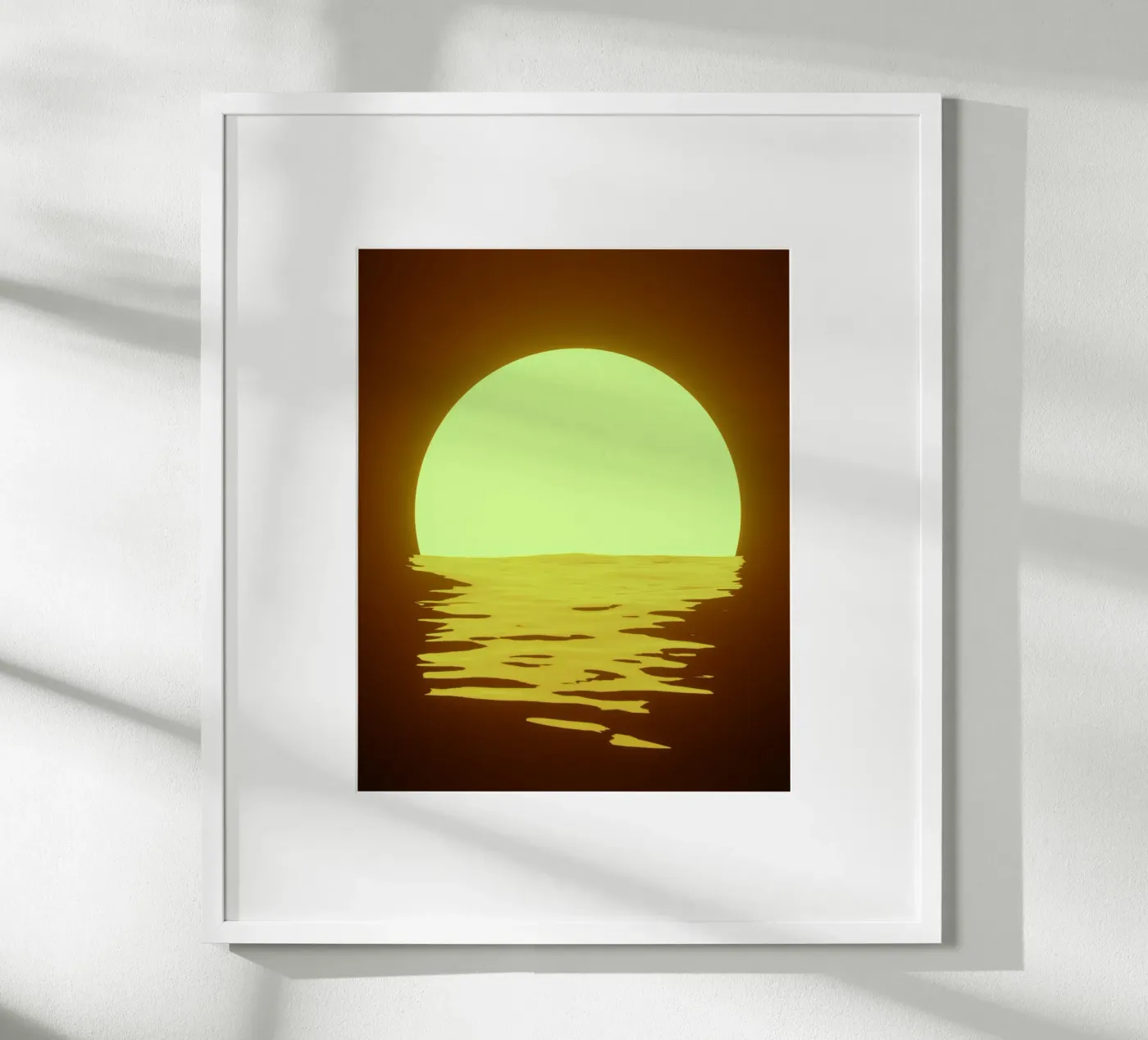 sunset rippling poster by twillight