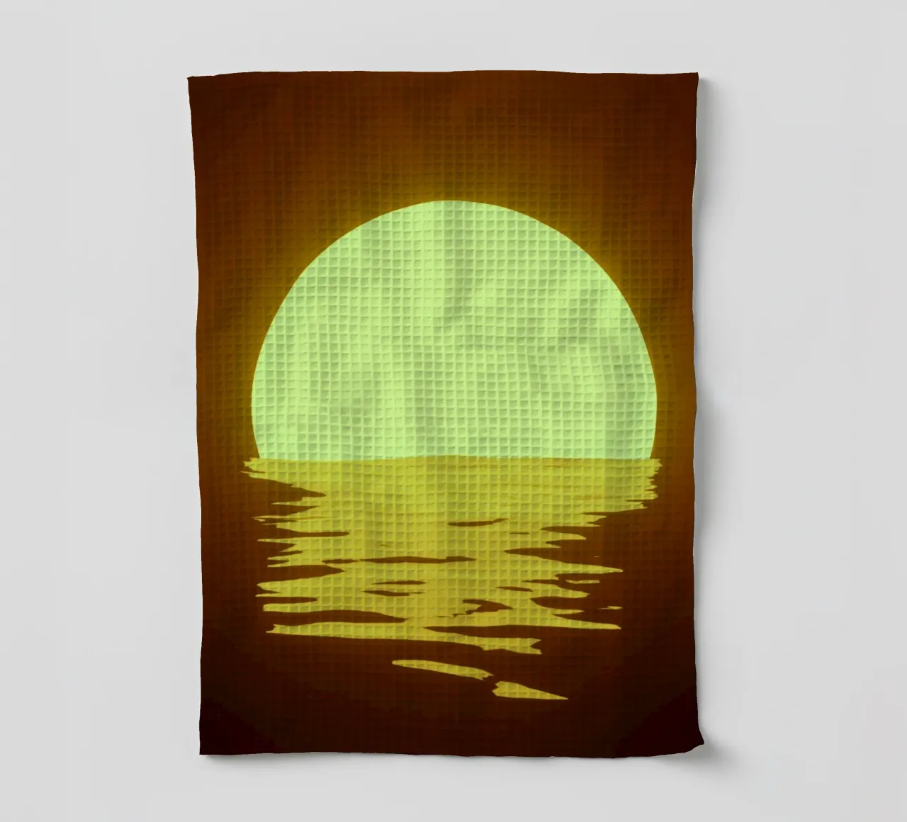 sunset rippling canovaccio da cucina da twillight