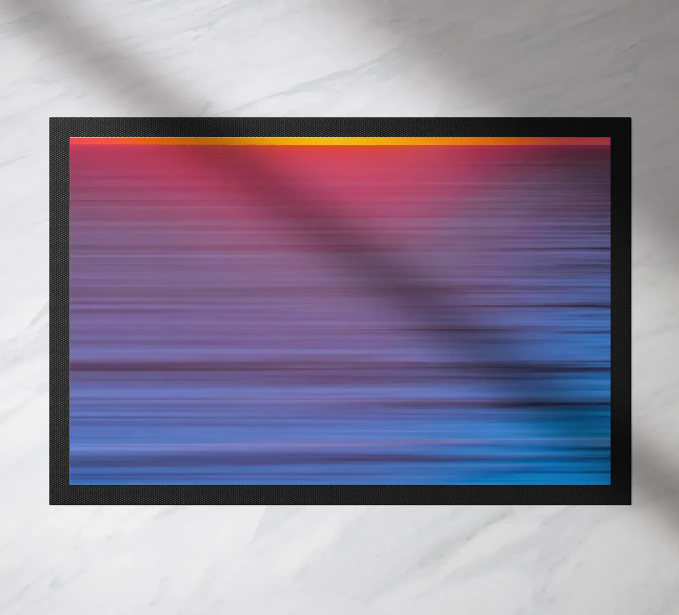 reflection calm Fußmatte von twillight