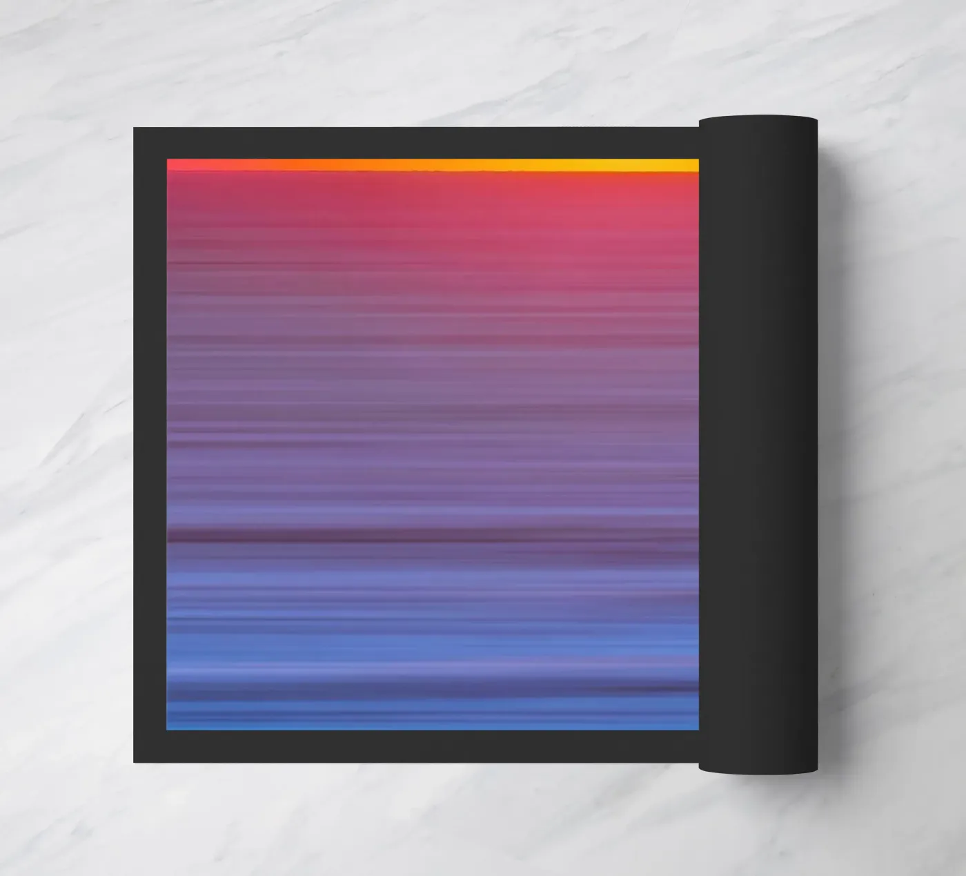 reflection calm Fußmatte von twillight