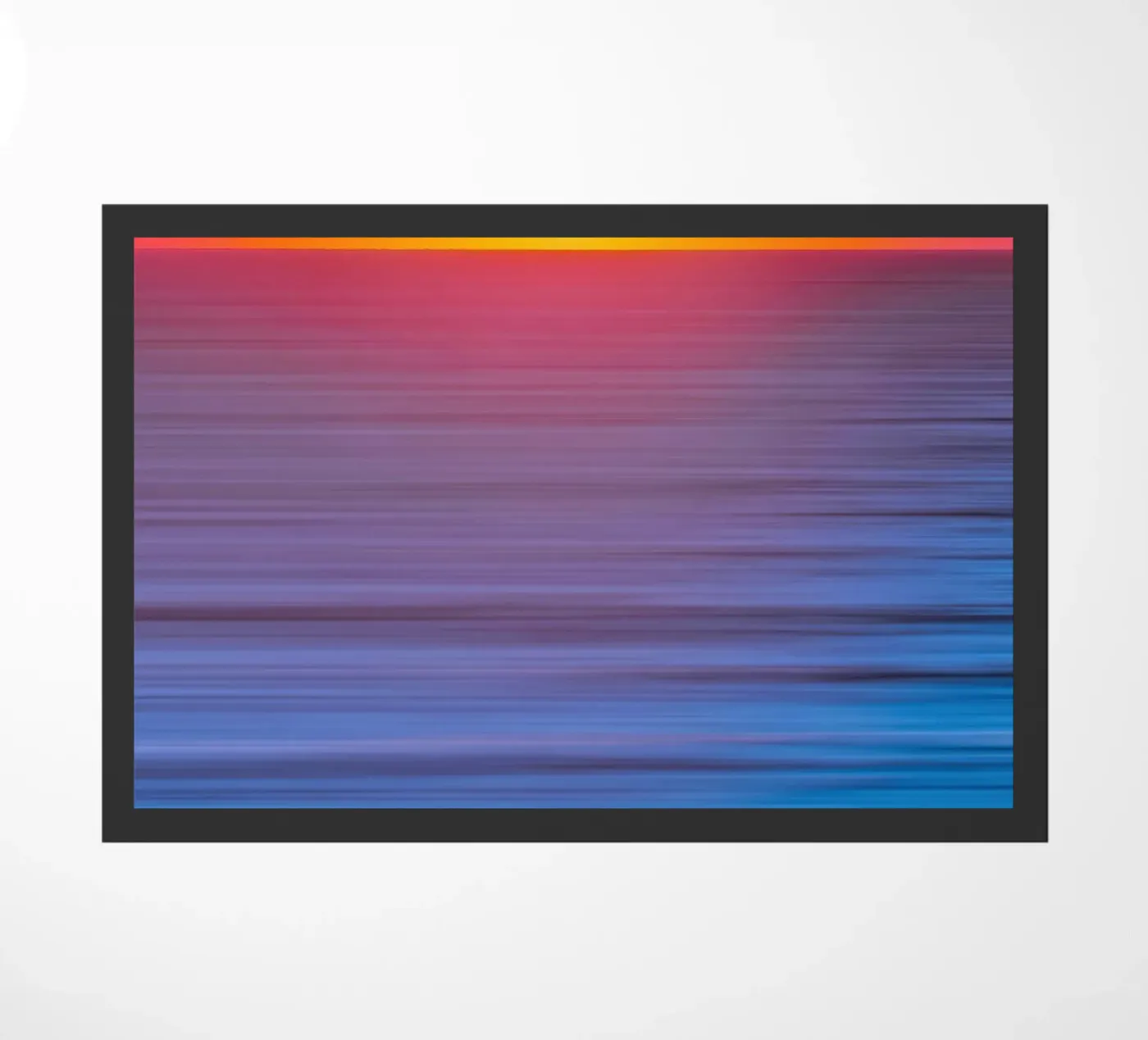 reflection calm Fußmatte von twillight