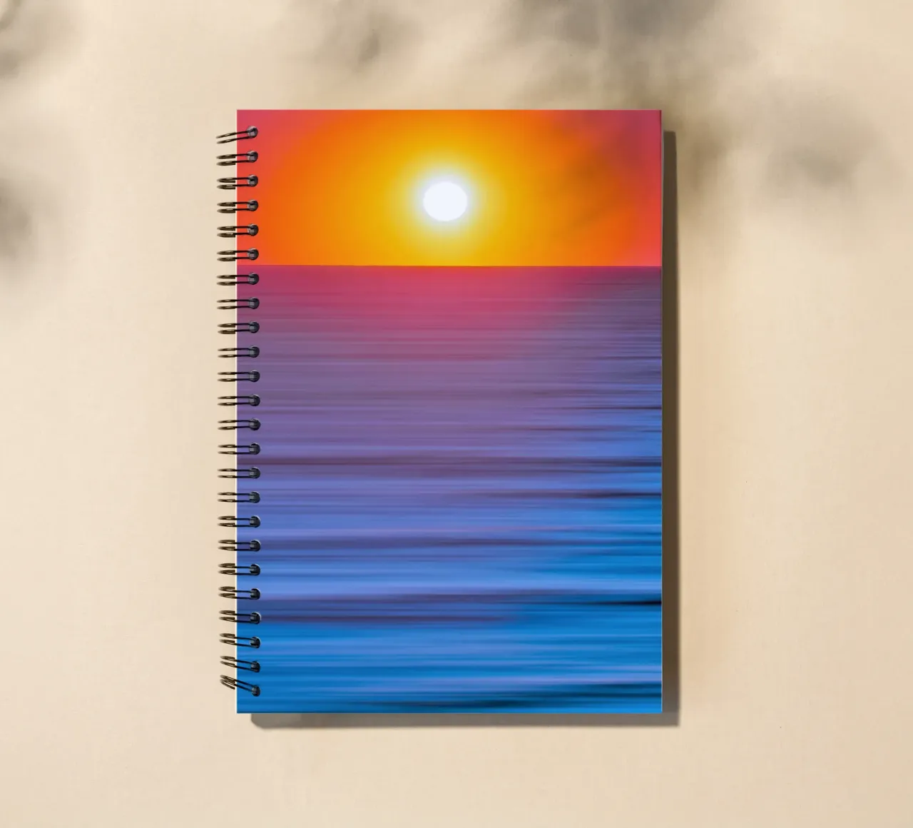 reflection calm spiral notebook by twillight