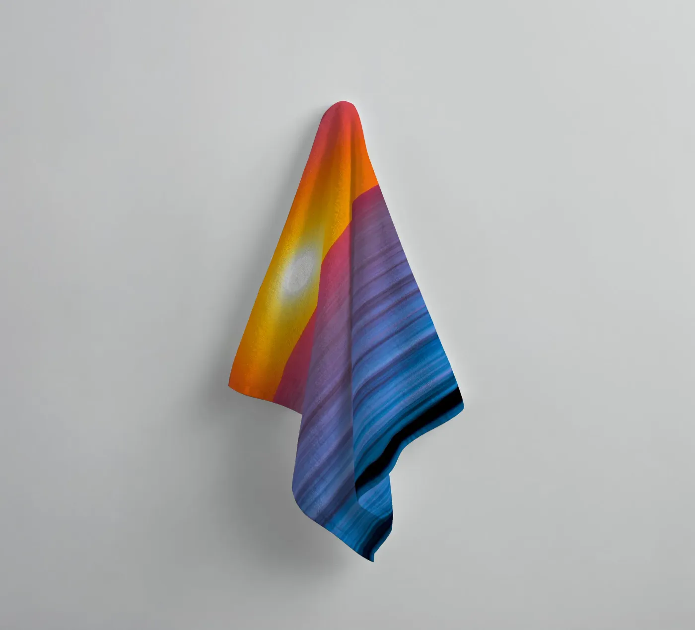 reflection calm badhanddoek van twillight