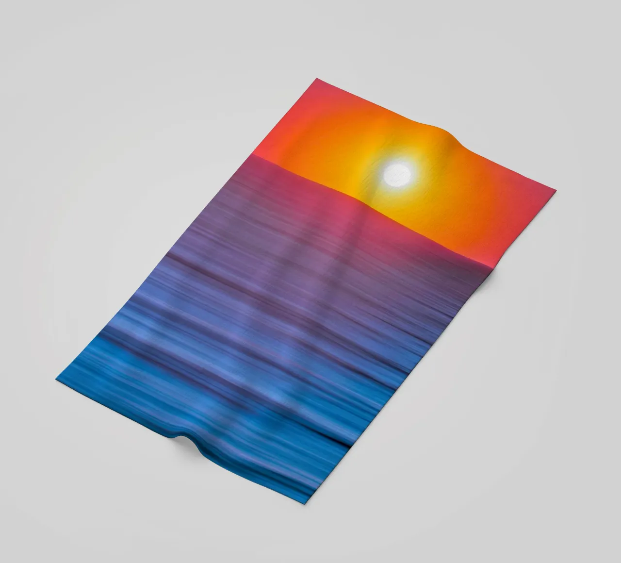 reflection calm telo mare da twillight