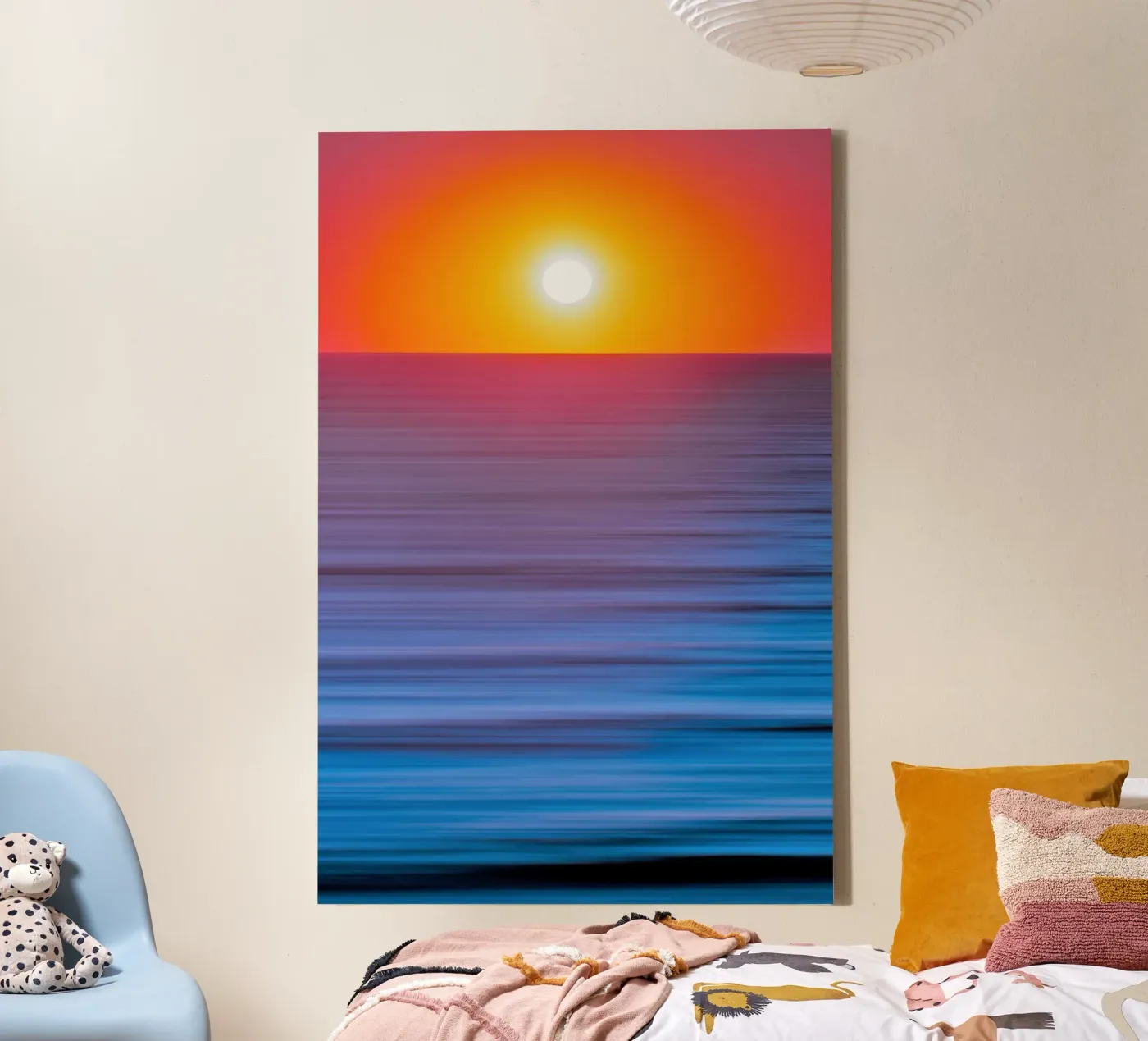 reflection calm canvas by twillight