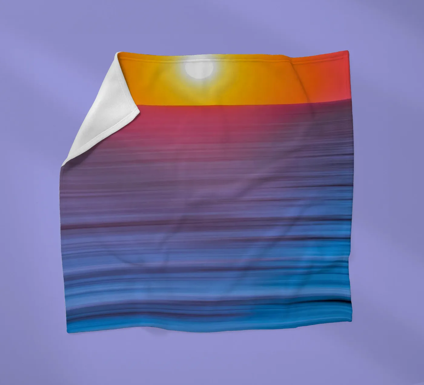 reflection calm fleecedeken van twillight