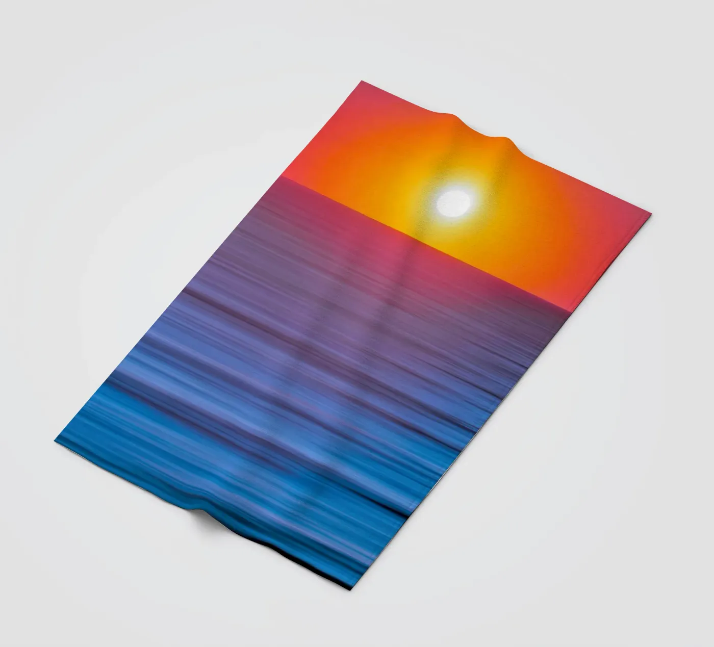 reflection calm fleecedeken van twillight