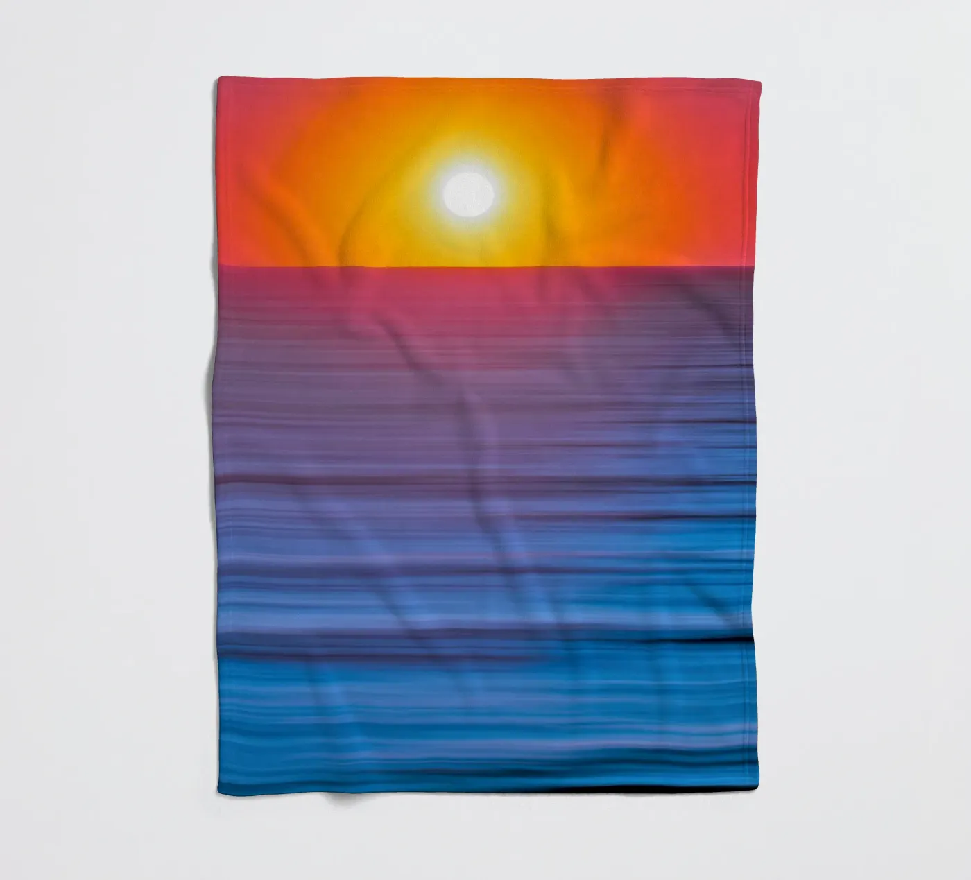 reflection calm fleecedeken van twillight