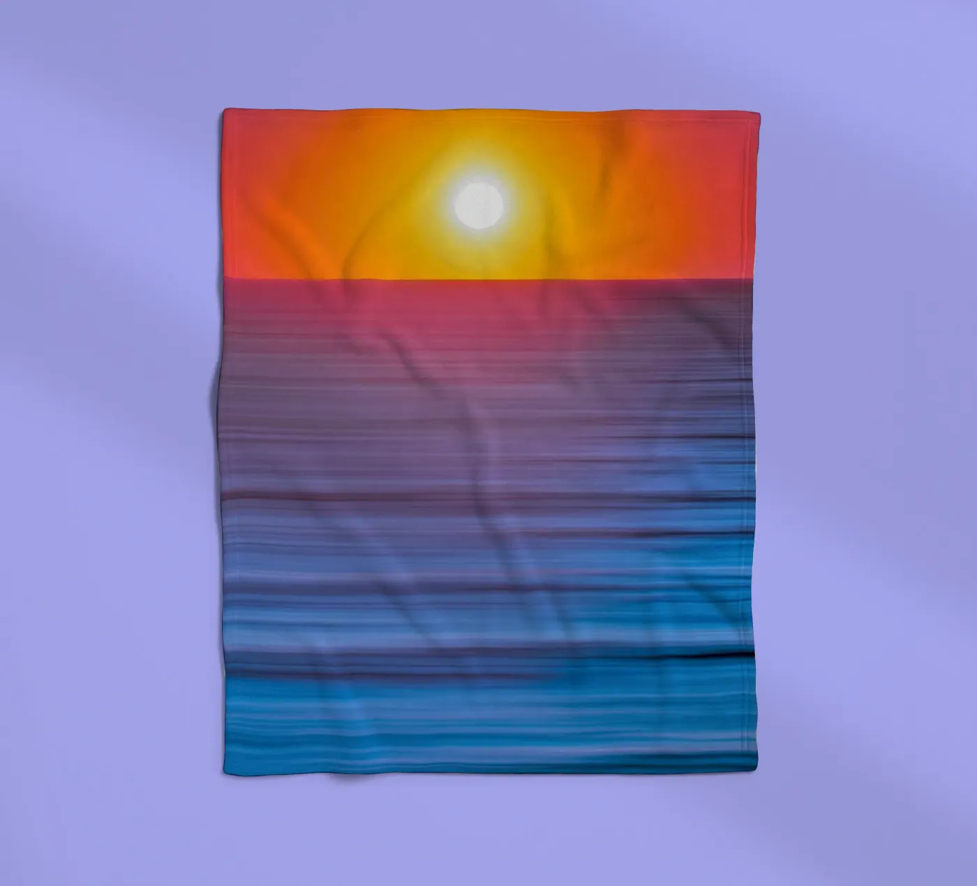 reflection calm fleecedeken van twillight