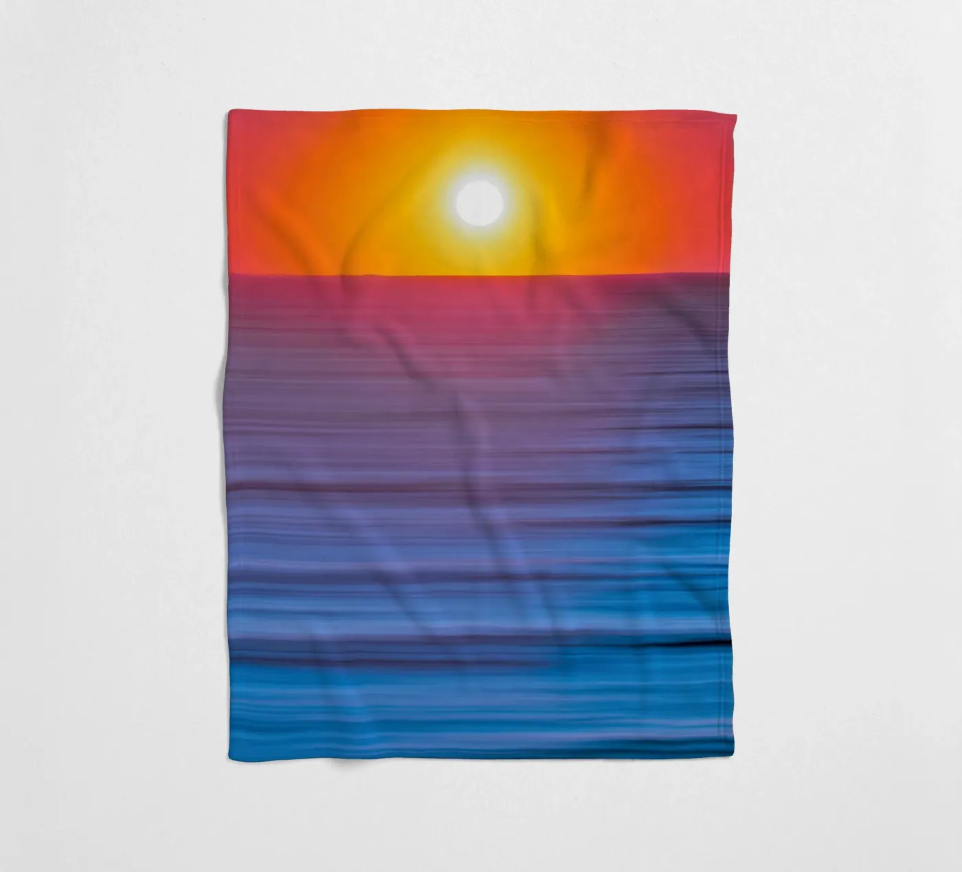 reflection calm fleecedeken van twillight