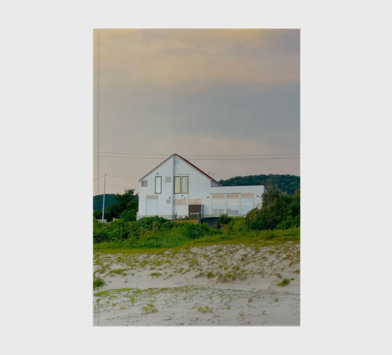 beach building notebook by Histrol