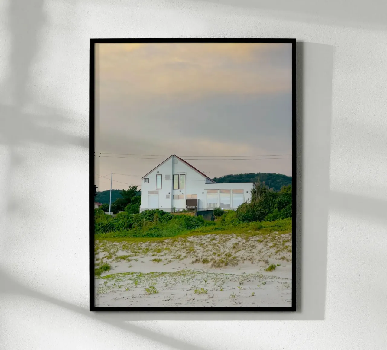 beach building poster da Histrol