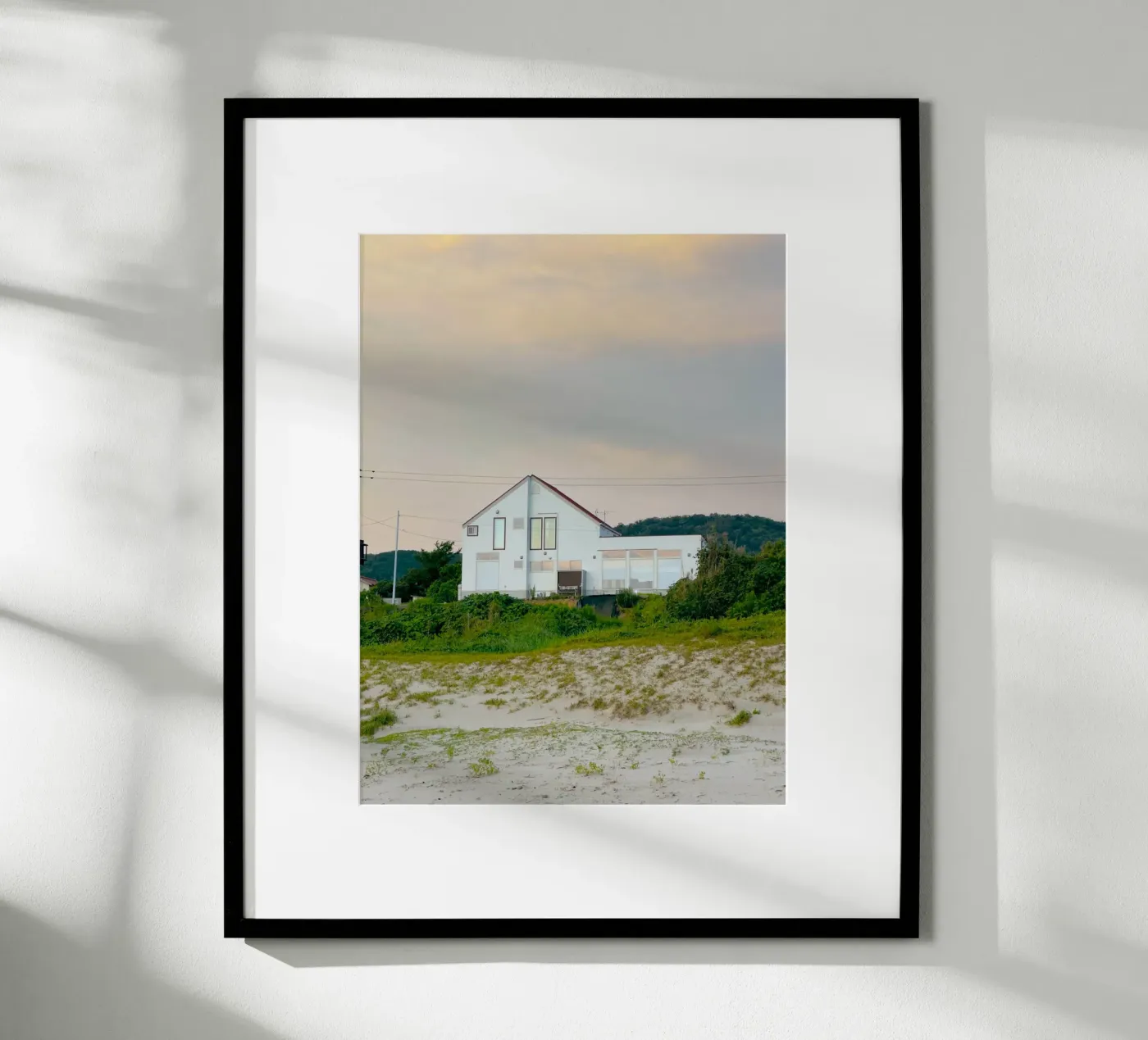 beach building poster da Histrol