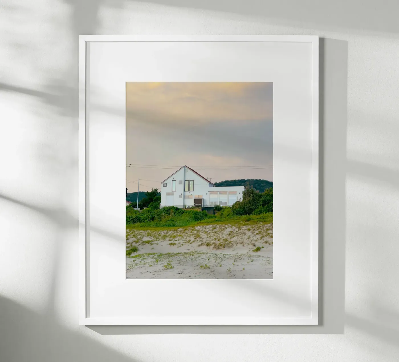 beach building poster da Histrol