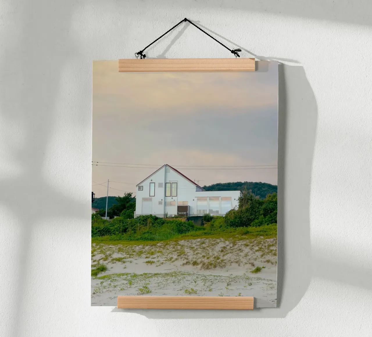 beach building poster da Histrol