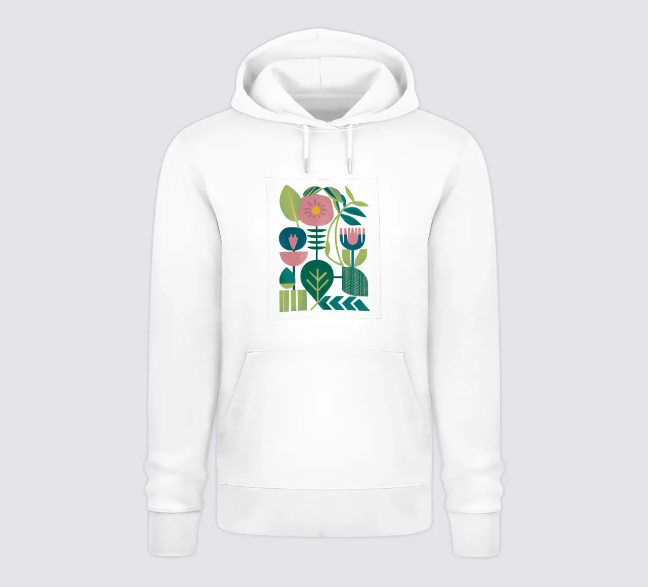 Armonia geometrica botanica felpa con cappuccio da Hollow Years