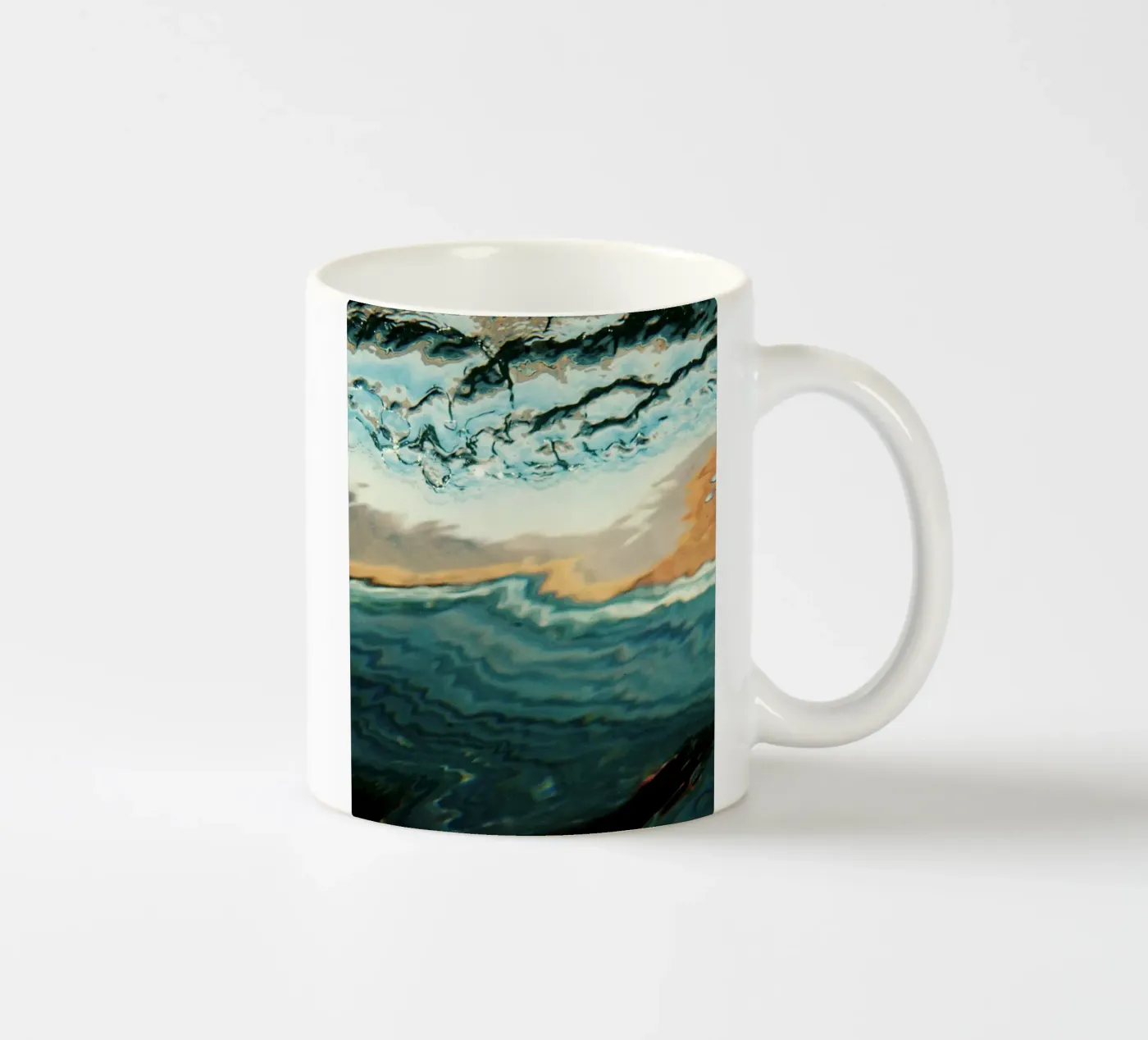patterns abstraction ceramic mug by Histrol