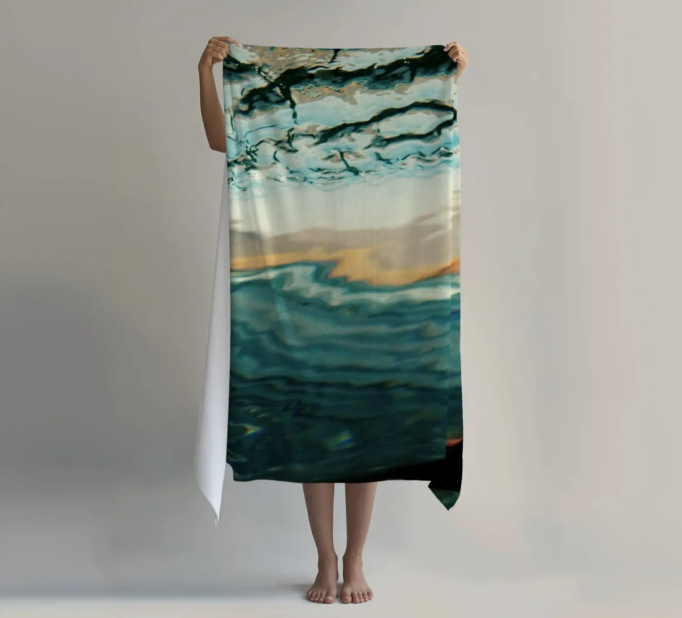 patterns abstraction strandhanddoek van Histrol