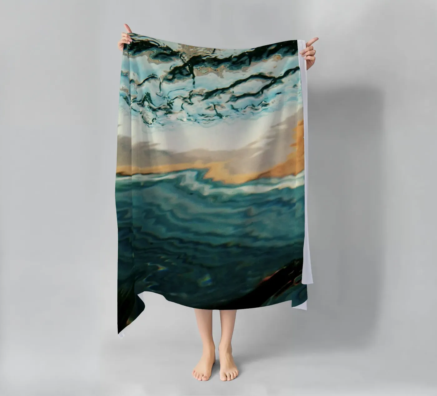 patterns abstraction strandhanddoek van Histrol