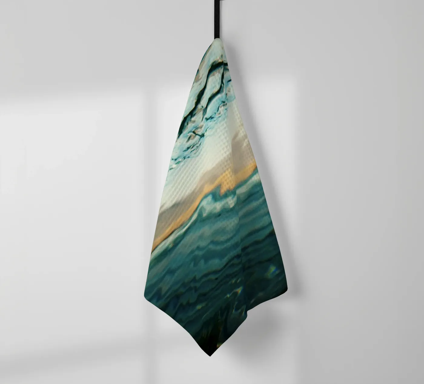 patterns abstraction tea towel by Histrol