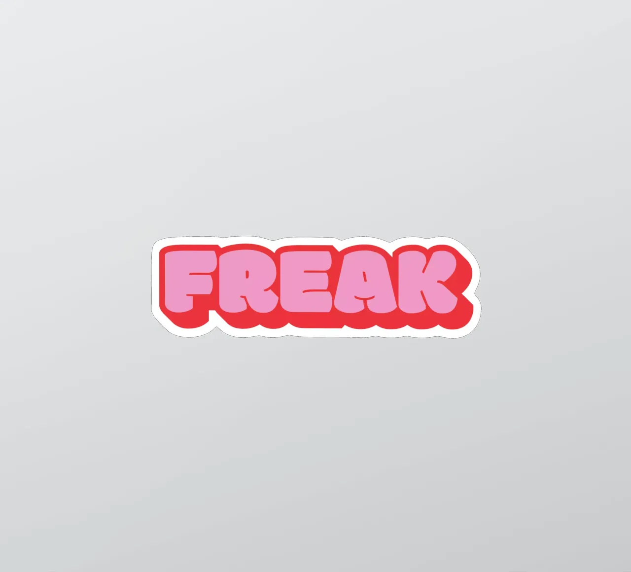 FREAK adesivo da Sticker King