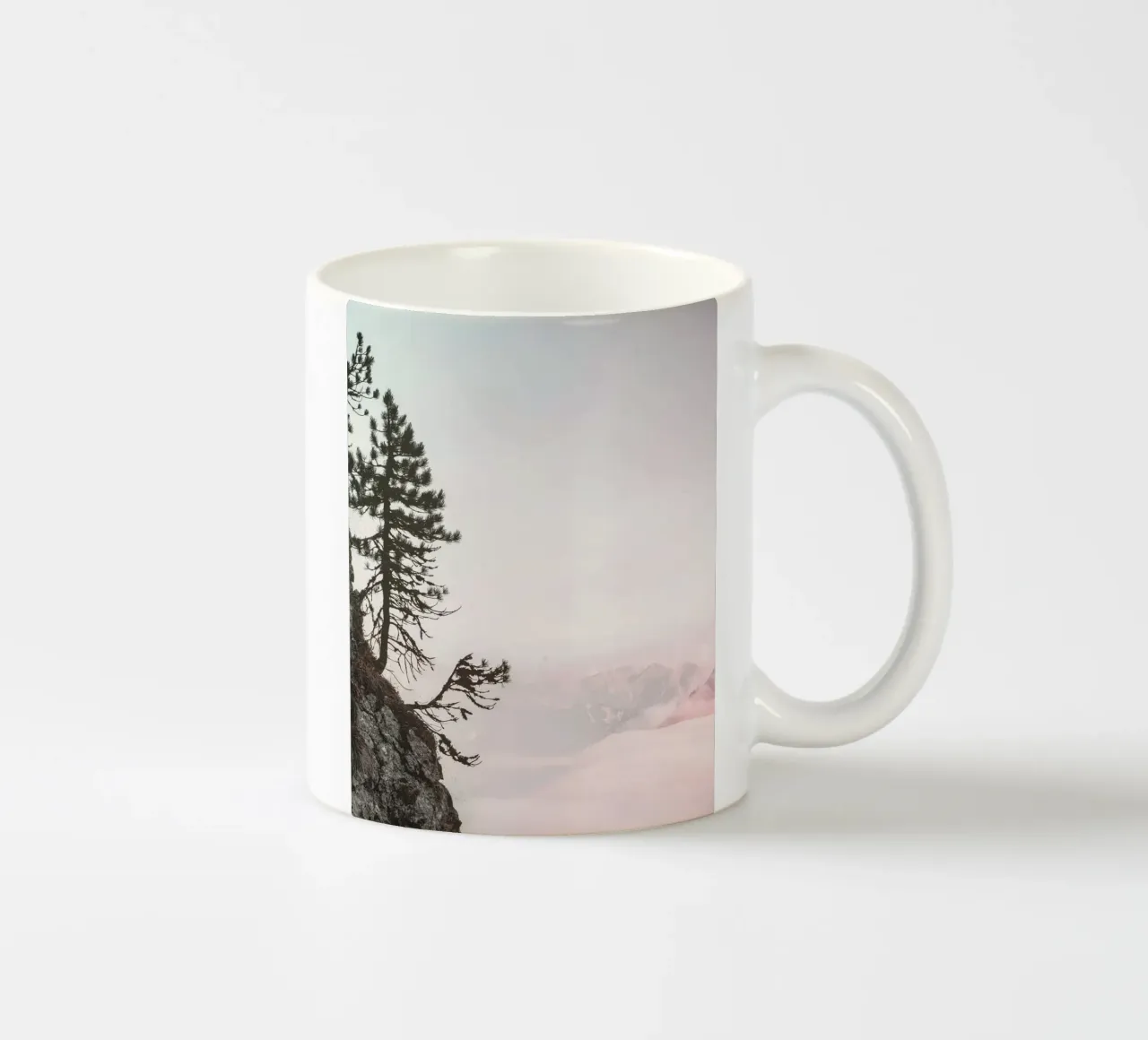 cliff pine tree tazza in ceramica da Histrol