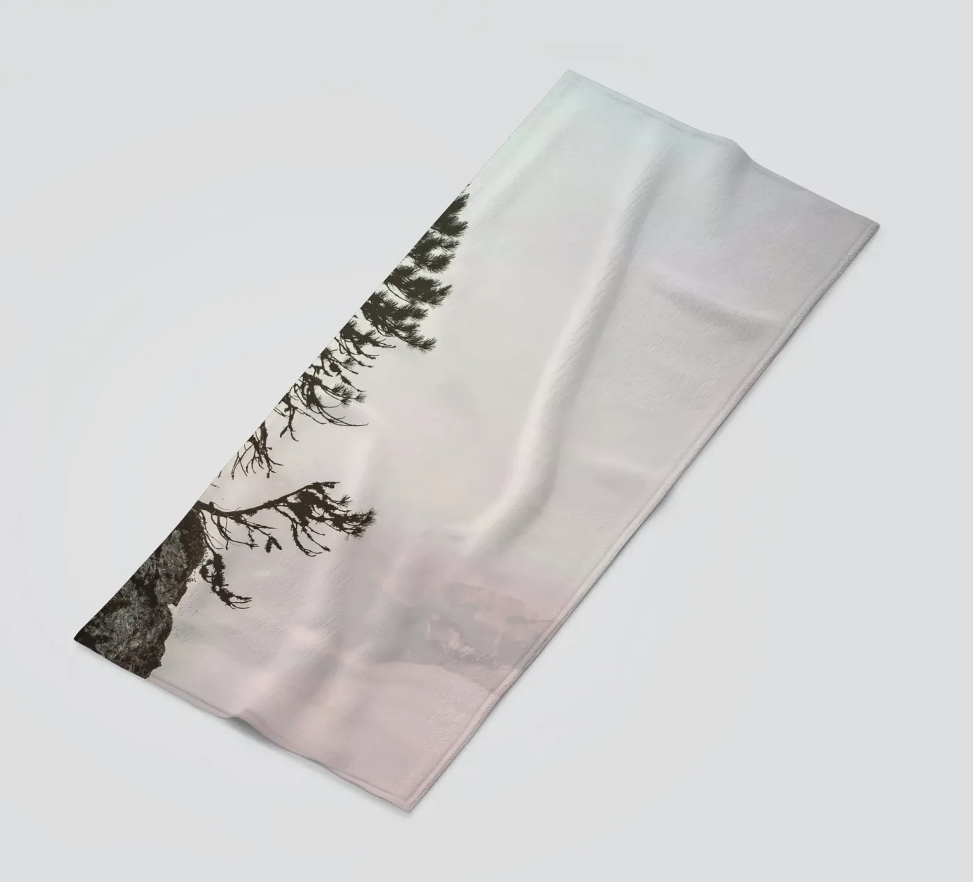 cliff pine tree telo mare da Histrol