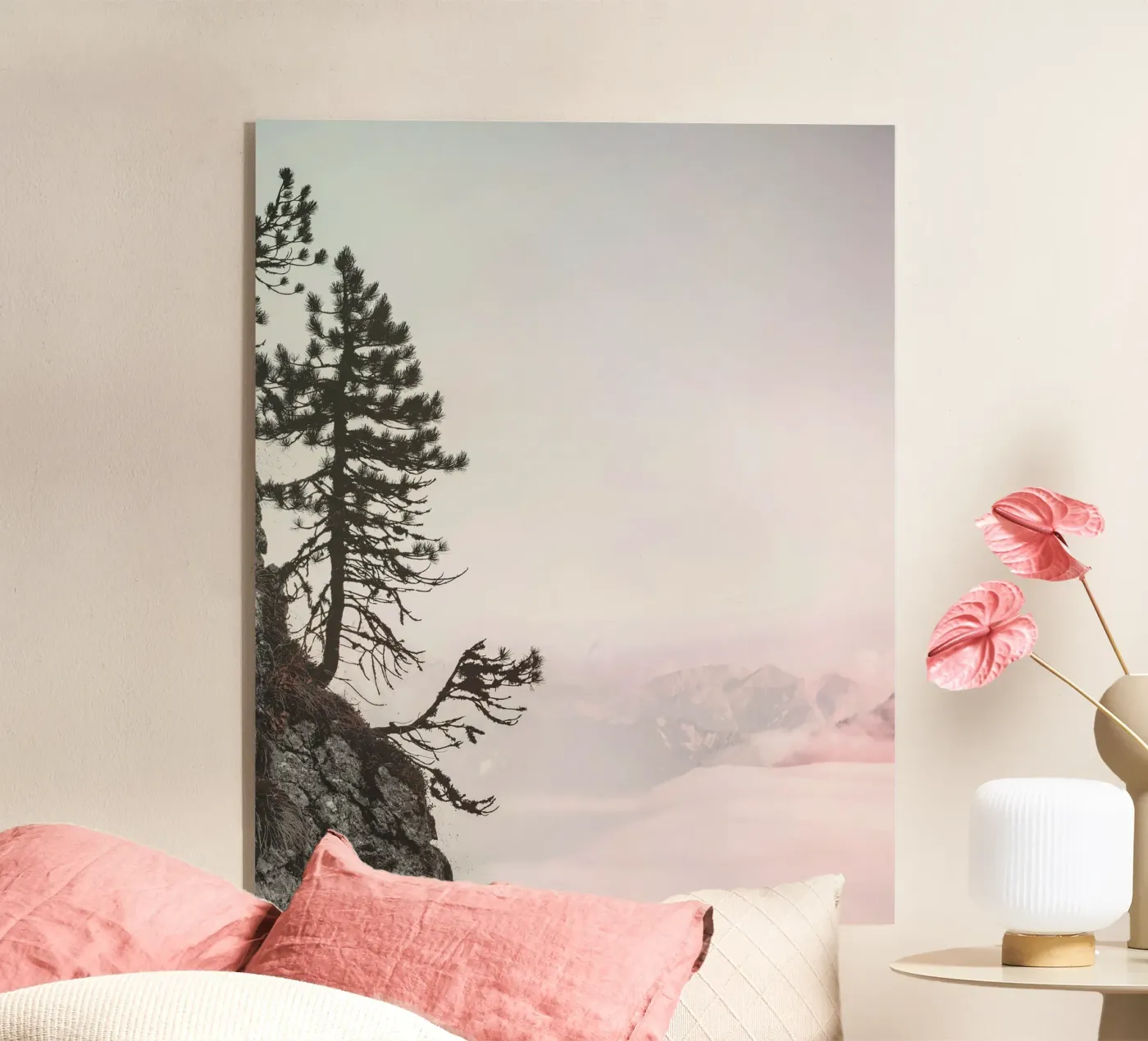 cliff pine tree acrylic glass by Histrol