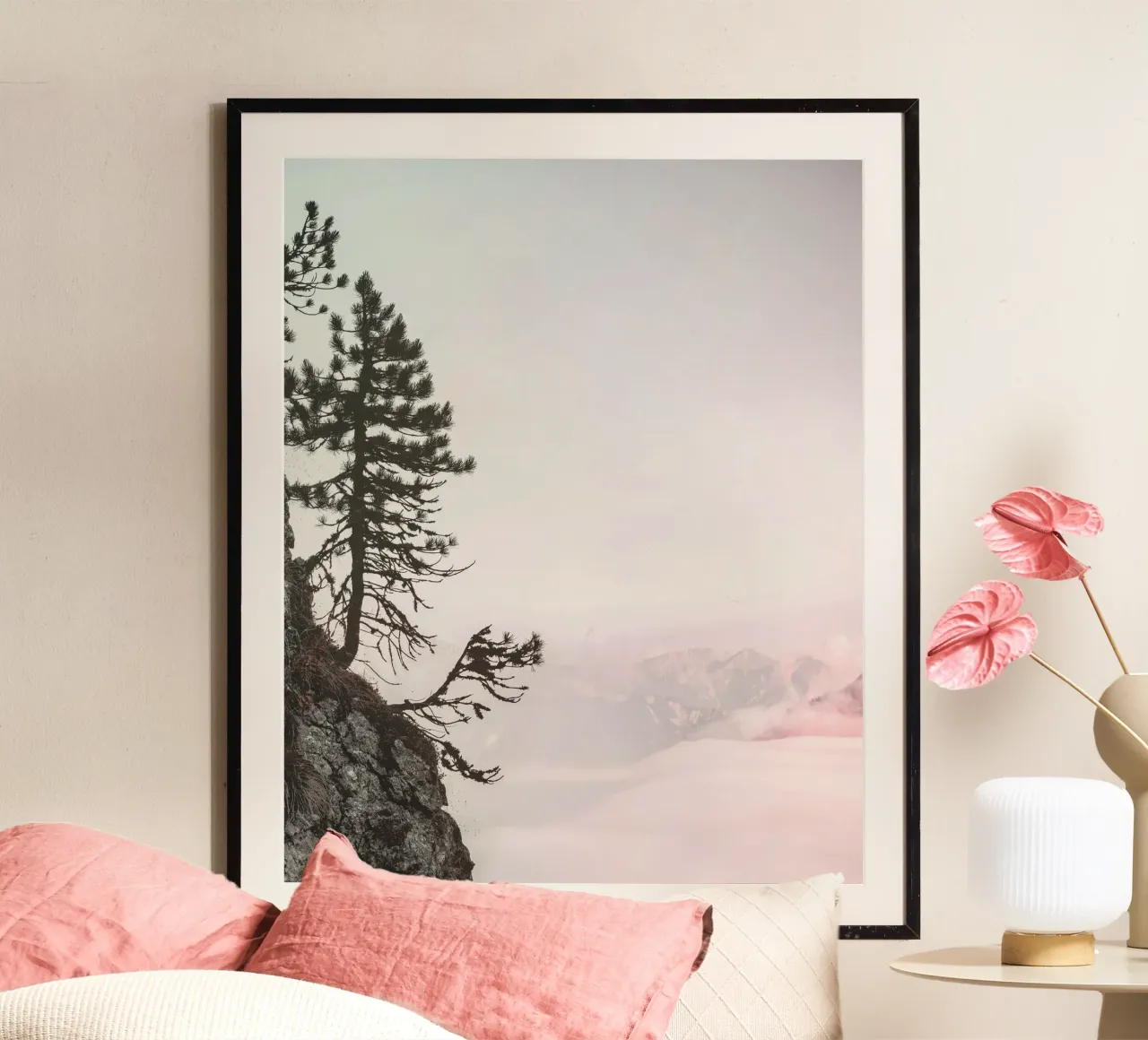 cliff pine tree poster da Histrol