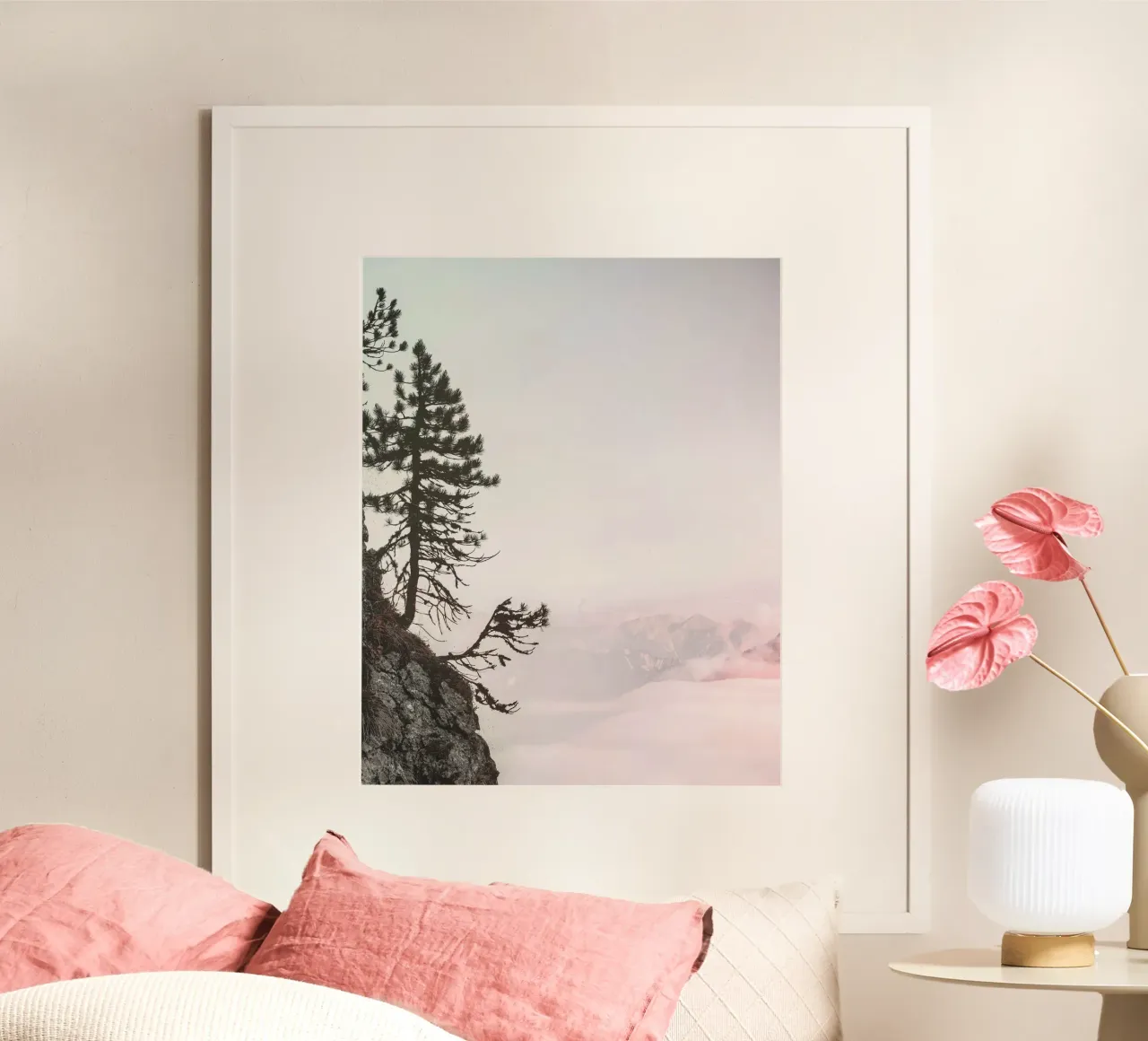 cliff pine tree poster da Histrol