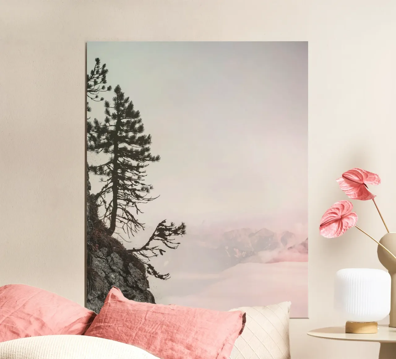 cliff pine tree poster da Histrol