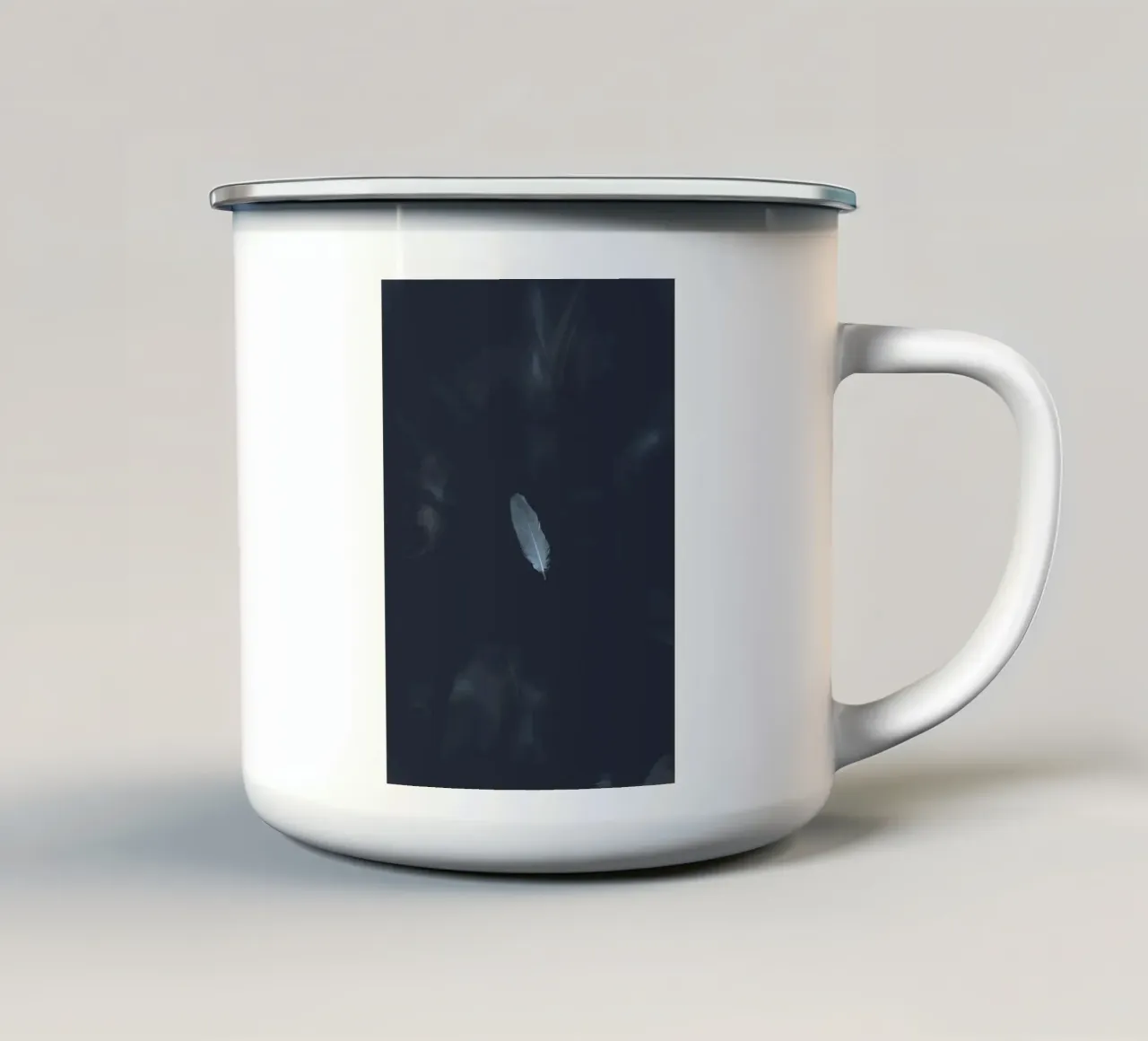 mysterious ethereal tazza in smalto da Histrol