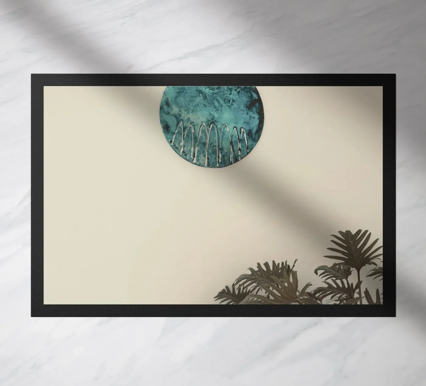 wall circular doormat by Histrol