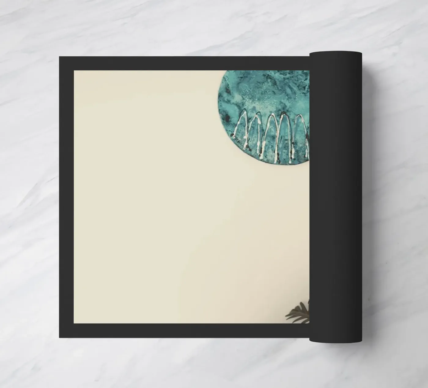 wall circular doormat by Histrol