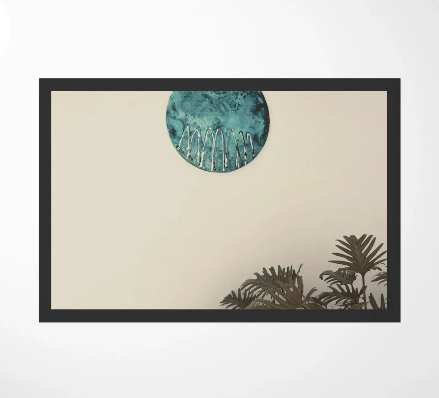 wall circular doormat by Histrol