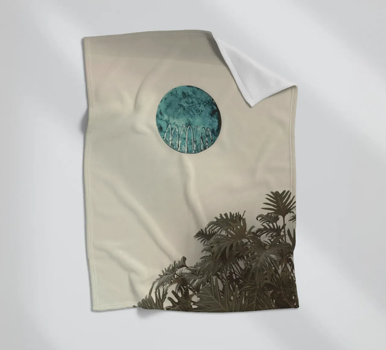 wall circular Fleecedecke von Histrol