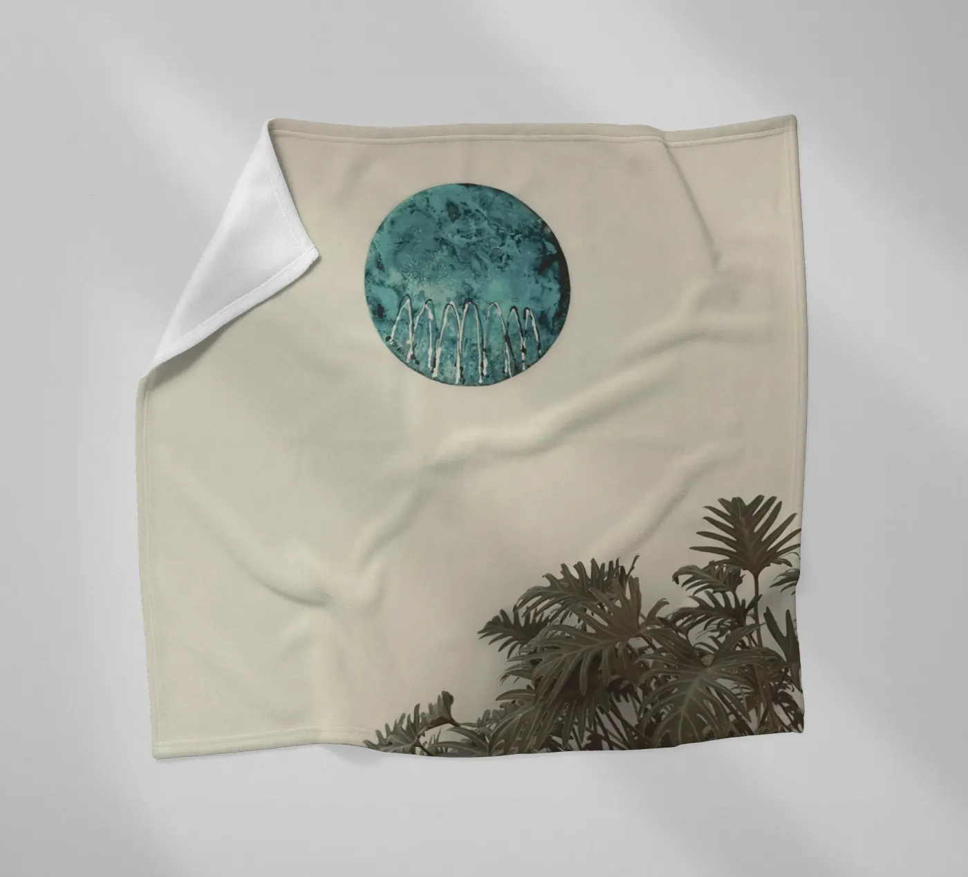 wall circular Fleecedecke von Histrol