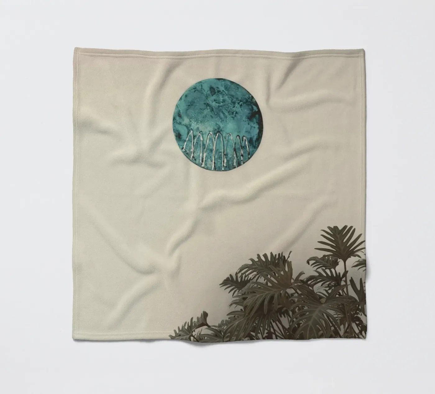 wall circular Fleecedecke von Histrol