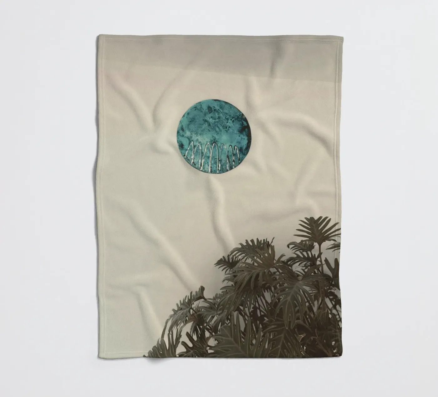 wall circular Fleecedecke von Histrol