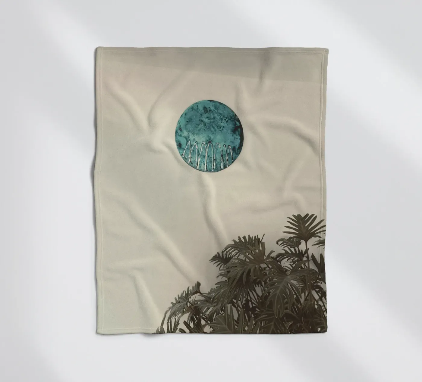 wall circular Fleecedecke von Histrol