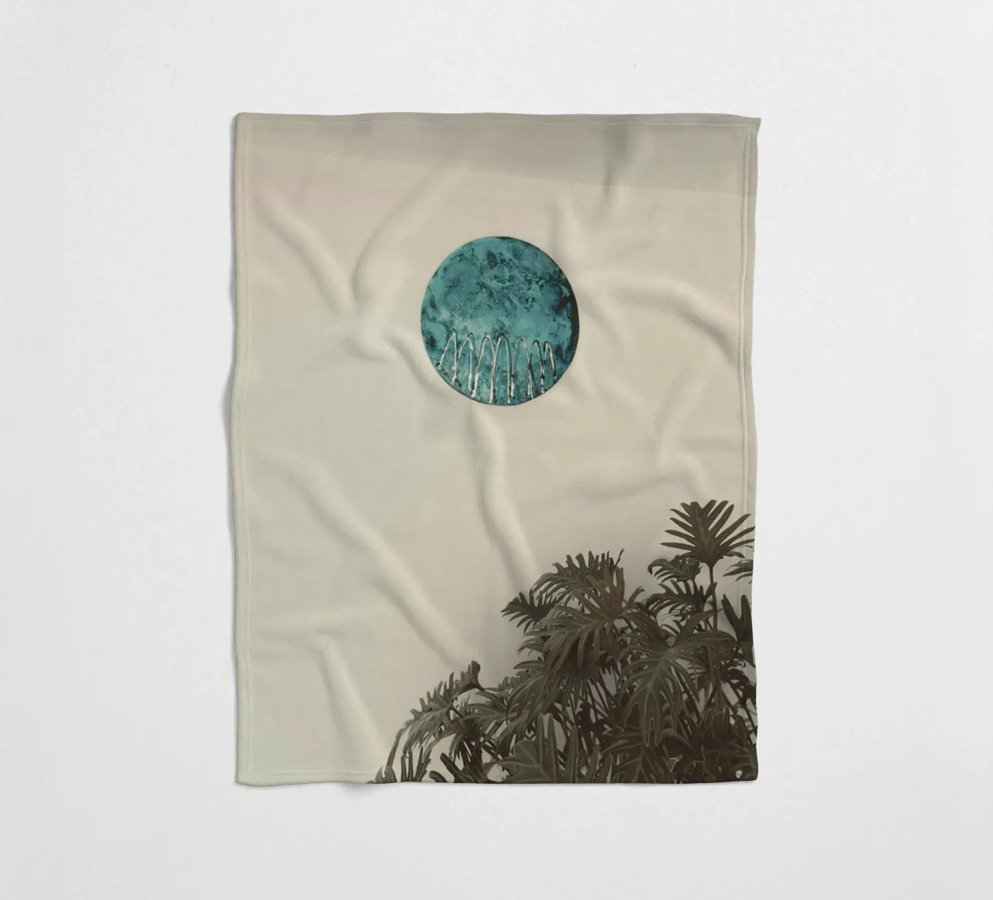 wall circular Fleecedecke von Histrol